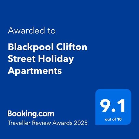 Blackpool Clifton Street Holiday Apartments Buitenkant foto